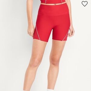 Old Navy Women's Red Bike Shorts